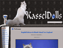 Tablet Screenshot of kasseldolls.com